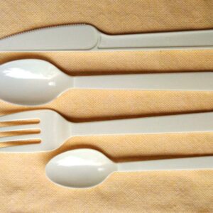 Mưỗng nĩa nhựa dùng 1 lần cho quán ăn